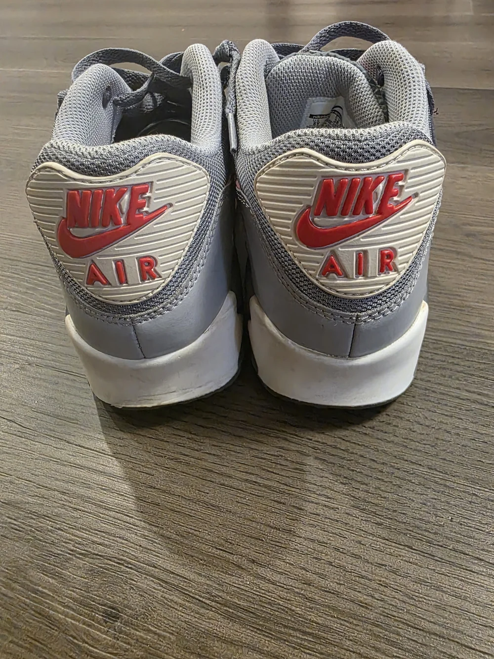 Nike Air Max Grey and Pink- Size 6Y/womens 8